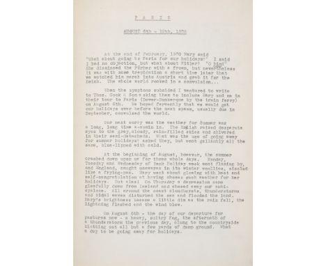 Europe.- Photograph album.- c.200 mounted architectural and topographical photographs illustrating the travels of Elsie Beach