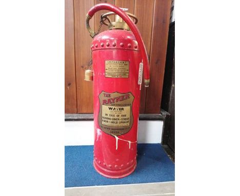 A Vintage 'The Rayner' fire extinguisher