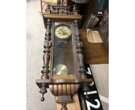 A Vienna wall clock - NO RESERVE