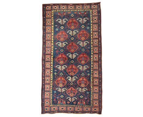 A late 19th century Kuba, East Caucasus carpet&nbsp;
346cm x 190cm


Provenance: 
Christies, London 6 April 2006, lot 15.