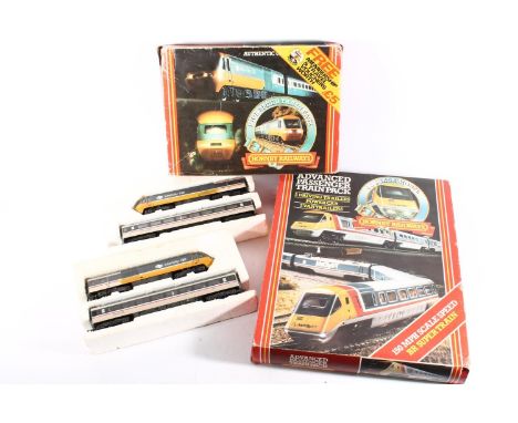 Hornby OO gauge model railways to include R794 Advanced Passenger train pack and R332 High Speed Train Pack, both boxed, etc.