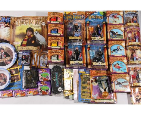 Mattel Harry Potter slime collectibles to include 54870 Harry, 50845 Ron, 54873 Hermione, and 52663 Griphook, Magical Minis c