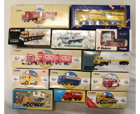 Corgi diecast model vehicles to include Heavy Haulage 12801 Edward Beck &amp; Son Ltd, CC12107 Dukes Transport Ltd, 29101 Guy