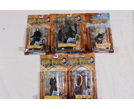 Mattel figures from Harry Potter and the Philosopher's Stone circa 2001 to include 56096 Voldemort, 52666 Professor Snape, 56