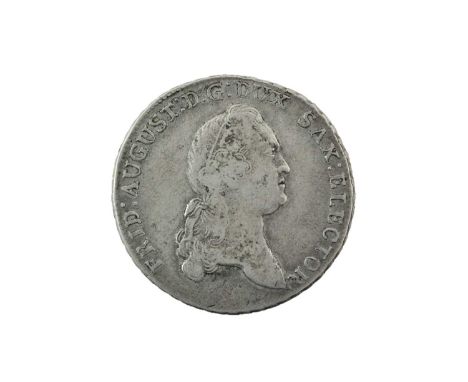 ♦3 x German States, Saxony, Silver Thalers of Friedrich Augustus III 1763-1827, comprising: (1) 1779 obv. FRID: AUGUST:D:G:DU