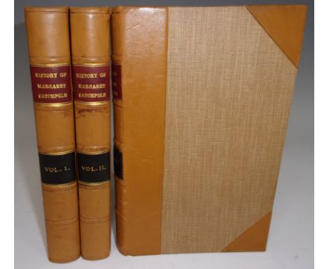 COBBOLD, Richard. The History of Margaret Catchpole, A Suffolk Girl. Henry Colburn, London. 1845 1 st edition. 3 vols. Illust