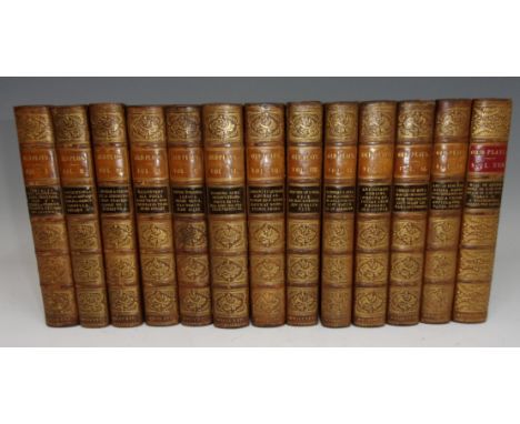 DODSLEY, R. et al. A Select Collection of Old Plays in Twelve Volumes, plus supplementary volume X111. Septimus Prowett, Lond