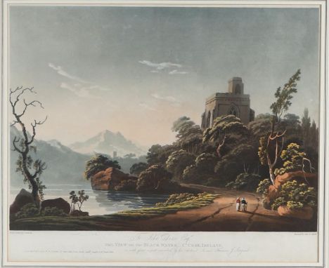 THOMAS WALMSLEY (1763-1806). After. IRELAND: MUCRASS ABBEY (sic), GREAT LAKE OF KILLARNEY; THE BLACK WATER, CO. CORK, IRELAND