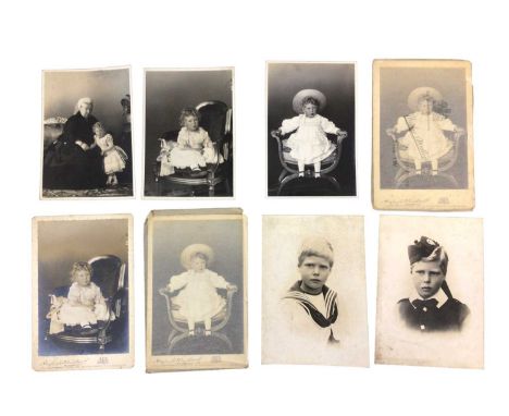 H.R.H. Prince Edward Of York (later H.M. King Edward VIII and Duke of Windsor) fine portrait photograph of the infant Prince 