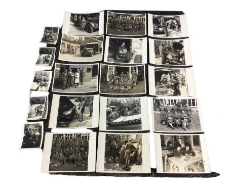 H.R.H. Princess Elizabeth (later H.M. Queen Elizabeth II), collection of 15 photographs of the future Queen serving in the A.