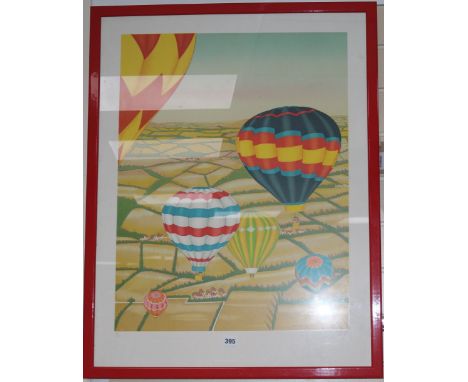 Francois (Fauch) Ledan (b. 1949)limited edition lithographBalloons in Flightsigned and numbered 186/20030 x 23in.