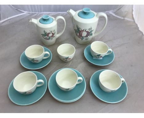 A Poole Pottery coffee service