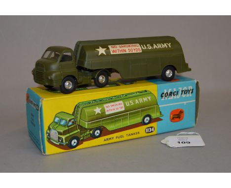 Corgi Major #1134 Army Fuel Tanker. Boxed.