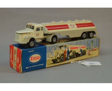 Tekno #481 Esso Tanker in white. Boxed.