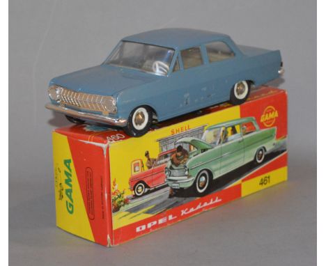 Gama 462 Opel Rekord in light blue. (Boxed)