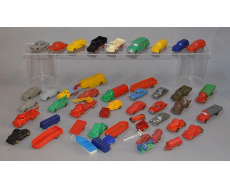 Good quantity of assorted miniature plastic model vehicles including many examples marked PILOT.