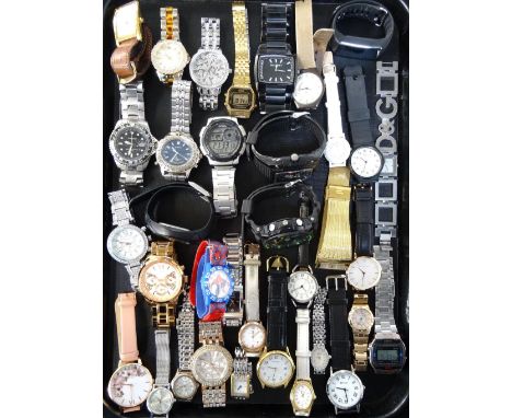 SELECTION OF LADIES AND GENTLEMEN'S WRISTWATCHESincluding Casio, Swatch, Dolce & Gabbana Time, Accurist, Polar, Olivia Burton
