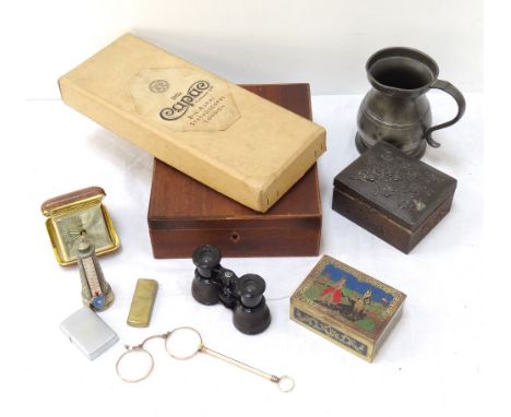 THE CAPA COMPANY LTD BIN AURAL STETHOSCOPEfor water detection, in original box with instructions, comprising three stainless 