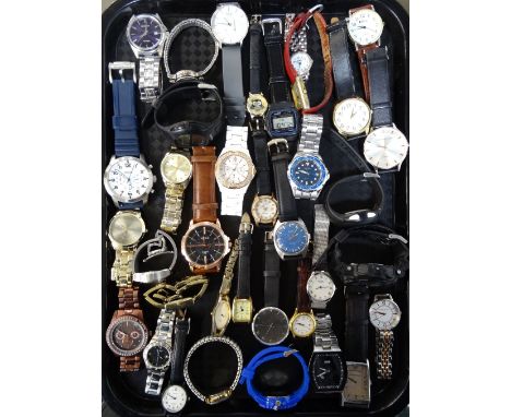 SELECTION OF LADIES AND GENTLEMEN'S WRISTWATCHESincluding Sekonda, Rotary, Casio, Limit, Fossil, Christin Lars, Guess, Avia, 