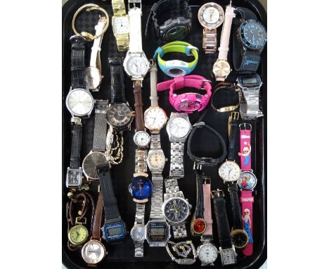 SELECTION OF LADIES AND GENTLEMEN'S WRISTWATCHESincluding Sekonda, Casio, Rotary, Baby-G, Accurist, Tissot, Limit, replica Ro