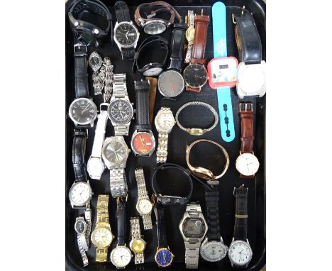 SELECTION OF LADIES AND GENTLEMEN'S WRISTWATCHESincluding Garmin, Tissot, Timex, Casio, Sekonda, Seiko, Citizen, Rotary and A