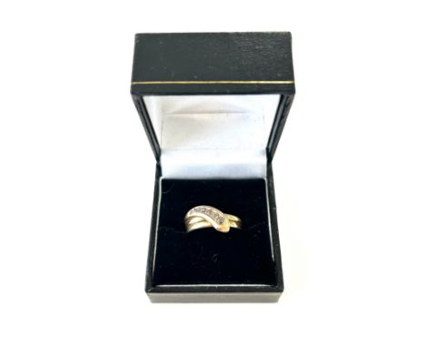 Antique 18ct gold snake ring. Body set with seven diamonds. Uk ring size S. Weighs approx 4.6 grams 