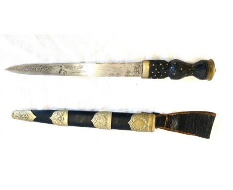 Scottish military dirk by Wilkinson Sword London measures approx 46 cm length 