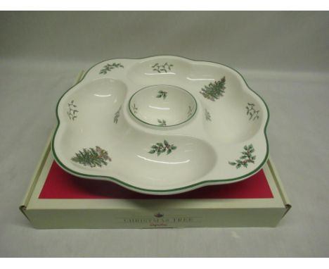 Spode "Christmas Tree" server dish 