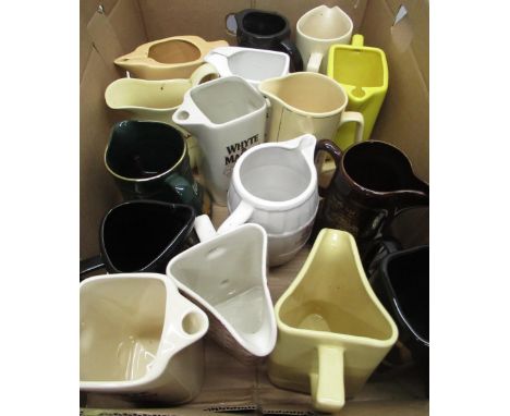 Fifteen branded ceramic whisky advertising water jugs, Glenfarclas, Benromach, Johnnie Walker etc 