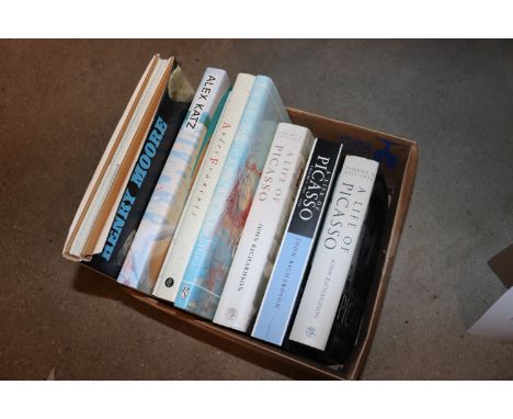 Picasso, Volume 1,2 and 3 and various other art books