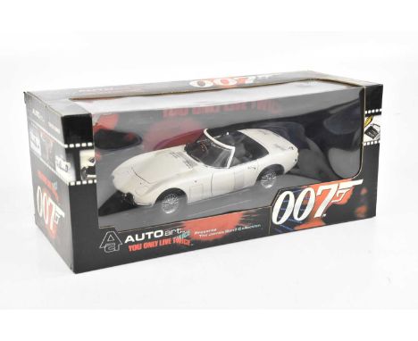 JAMES BOND; an AutoArt James Bond Collection You Only Live Twice Toyota 2000GT, boxed.