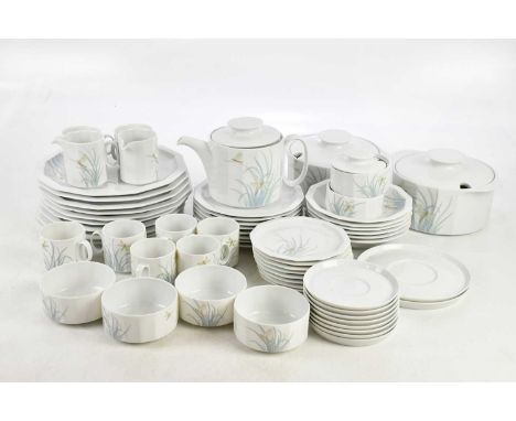 ROSENTHAL; a Studio Line tea service, including cups, saucers, teapot, plates, side plates, tureens, bowls, etc (approx 60 pc