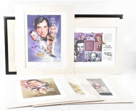 † JAMES BOND; JEFF MARSHALL, signed limited edition print, The Living Daylights, No 146/750, additionally signed by Maryam d’