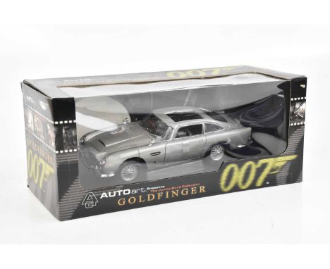 JAMES BOND; an AutoArt James Bond Collection, Goldfinger, Aston Martin, boxed.