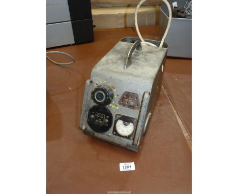 Vintage Cine interest: A Simplex Ampro Projector voltage Transformer.