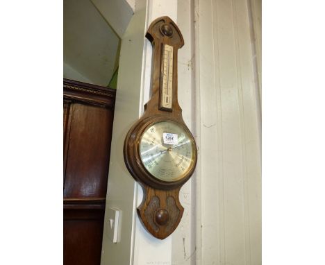 A Comitti of London aneroid Barometer