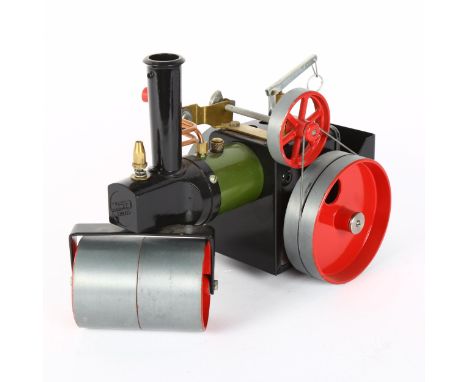 A Mamod scratch-built steam roller 