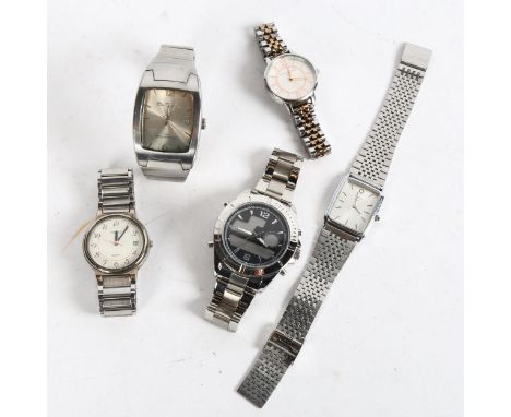 A group of wristwatches, to include Ben Sherman, Timex, Olivia Burton etc (5) 