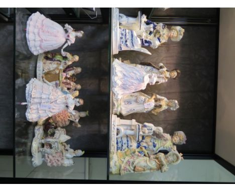 Royal Worcester Figures: The Last Waltz, The Masquerade Begins (limited edition), The Finest Rose (limited edition), Leonardo