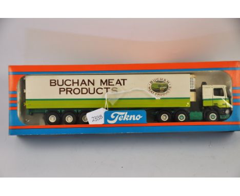 TEKNO DAF CARGO TRUCK BUCHAN MEAT PROIDUCTS SCALE 1:50 GC NOT IN ORIGINAL BOX