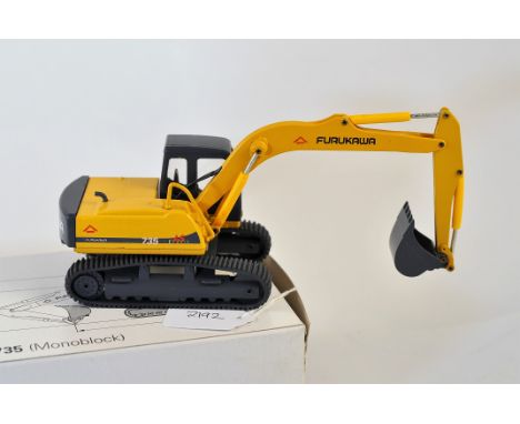 CONRAD MODEL 2844 FURUKAWA 735 MONOBLOCK EXCAVATOR SCALE 1:50 VGC