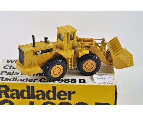 NZG MODEL 167 CAT 988B WHEEL-TYPE LOADER SCALE 1:50 VGC