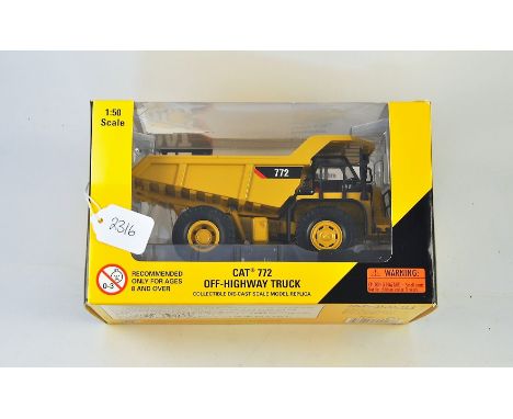 NORSCOTT CAT 772 OFF-HIGHWAY TRUCK SCALE 1:50 GC