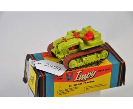 LONE STAR IMPY SUPER CARS MODEL 34 EUCLID TRACTOR GREEN GC