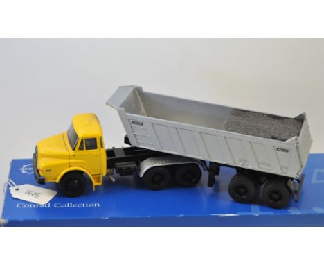 CONRAD COLLECTION MODEL 1046/0 MAN MEILLER DUMPER TRUCK SCALE 1:50 GC WITH BOX