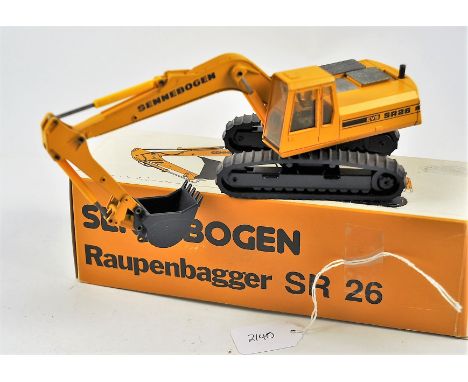 CONRAD MODEL 28143 SENNEBOGEN SR 26 CRAWLER EXCAVATOR SCALE 1:50 VGC