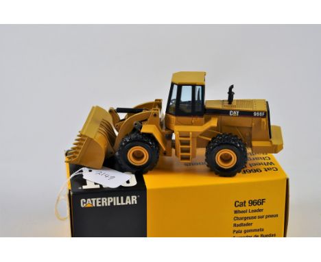 NZG MODEL 237 CAT 966F WHEEL LOADER SCALE 1:50 VGC