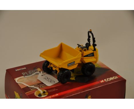 CORGI PLANT & CONSTRUCTION LIMITED EDITION CC14701 THWAITES DUMPER ALLDRIVE 9 TONNE FRONT TIP SCALE 1:50 GC