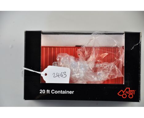 NZG MODEL 875/10 20FT CONTAINER SCALE 1:50 GC