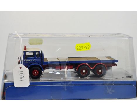 CORGI 1:50 SCALE  BEDFORD KM 6 WHEEL PLATFORM LORRY J. BEASLEY LTD LIMITED EDITION IN BOX GC.